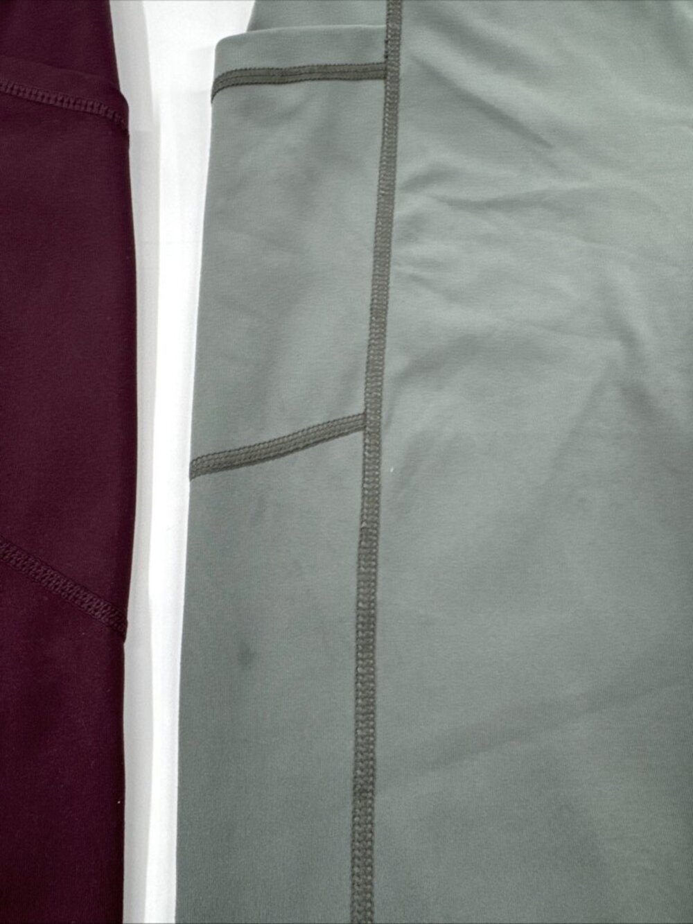 Yogalicious Lux Leggings Womens Large Lot of 2 Crop Capri Yoga Stretch Pockets - Picture 9 of 13